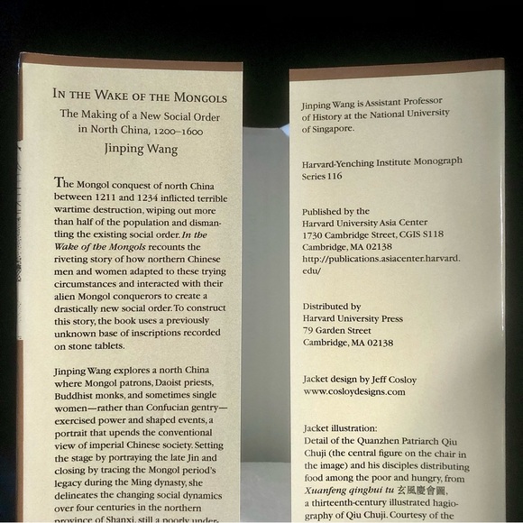 Mongols the Wake of the Mongols Jinping Wang Book Academia non-fiction HB DJ - Picture 16 of 16